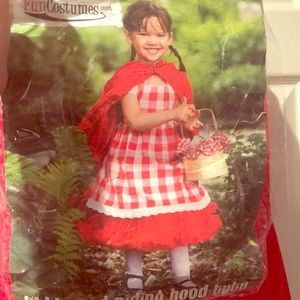 Little Red Riding Hood Halloween Costume Girl’s 2T